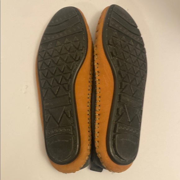 Hush Puppies Sundance Suede Slip on Moccasins Navy Size 7.5 - Picture 8 of 11